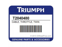 CABLE, THROTTLE, TWIN