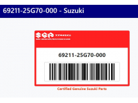 SUZUKI DISC, REAR BRAKE DISC GSX -R125 / GSX-S125   L8-M3