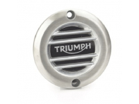 Clutch Badge, Ribbed, Brushed