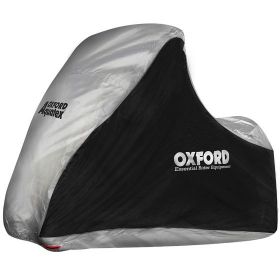 Oxford Aquatex MP3 / 3 Wheeler Waterproof Motorcycle Cover Black and Silver